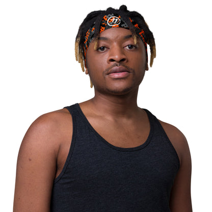 DrDamon Orange Camo Headband