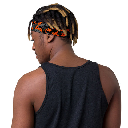 DrDamon Orange Camo Headband