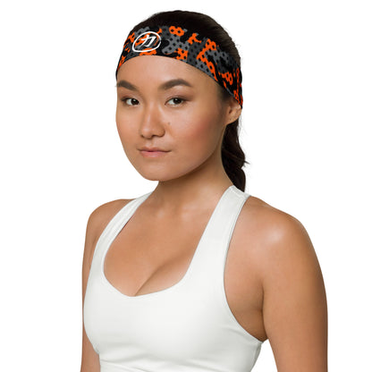 DrDamon Orange Camo Headband