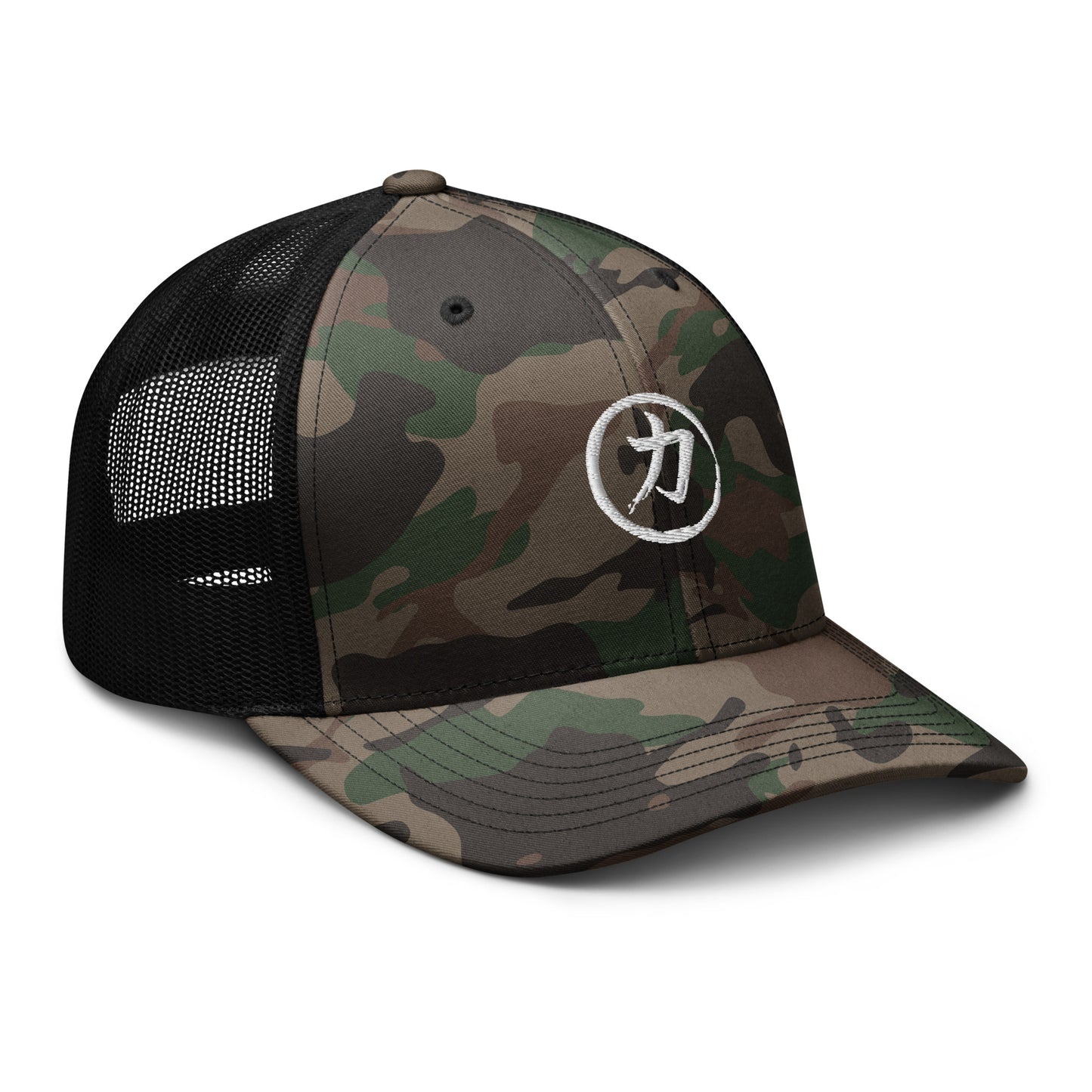 DrDamon Camo Trucker Hat